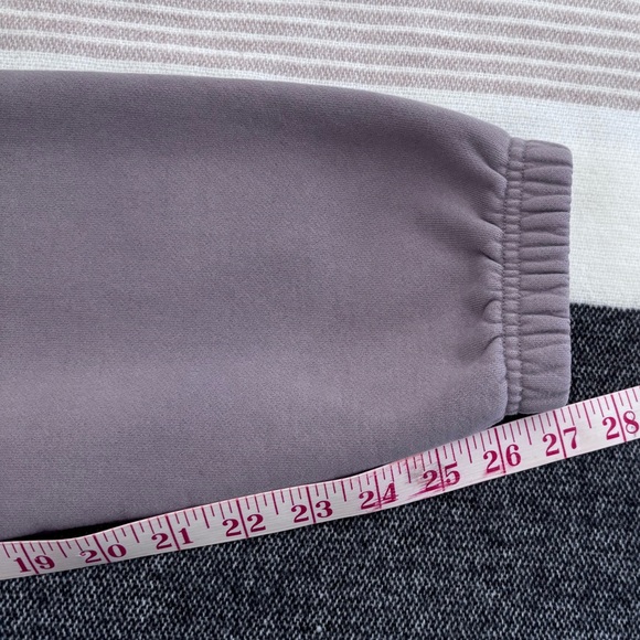 TNA Cozy Fleece High Rise Joggers in Taupe 27” - Description! - Picture 9 of 10